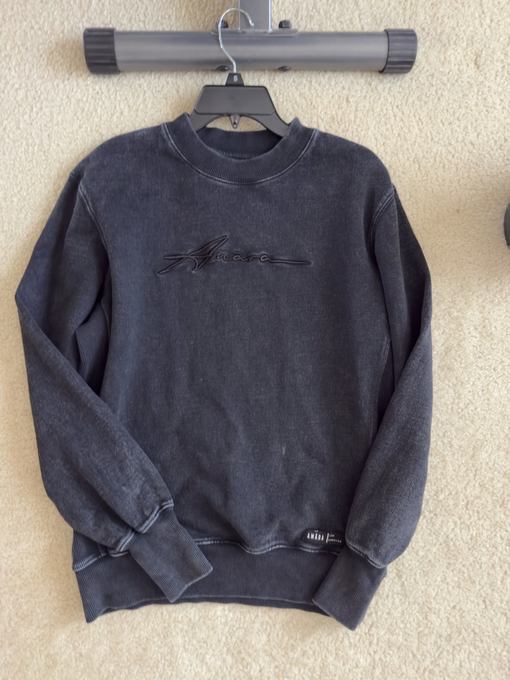 NWOT AMARA LOS ANGELES HEAVYWEIGHT FRENCH TERRY SWEATSHIRT MENS SMALL